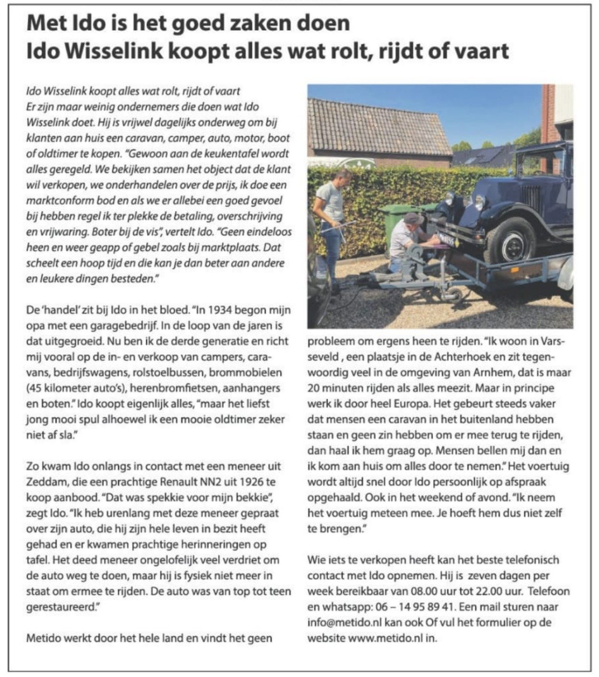 5. Het liefst jong mooi spul alhoewel ik een mooie oldtimer zeker niet af sla
